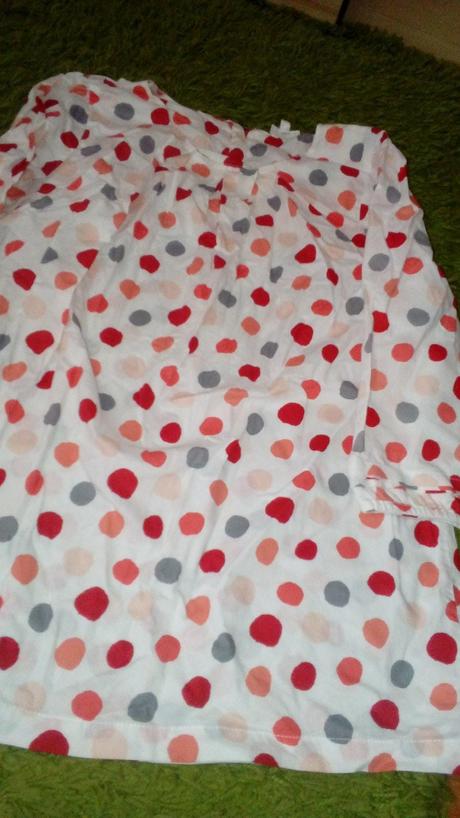 2x bavlená predĺžená blúza, cena spolu, vertbaudet,152