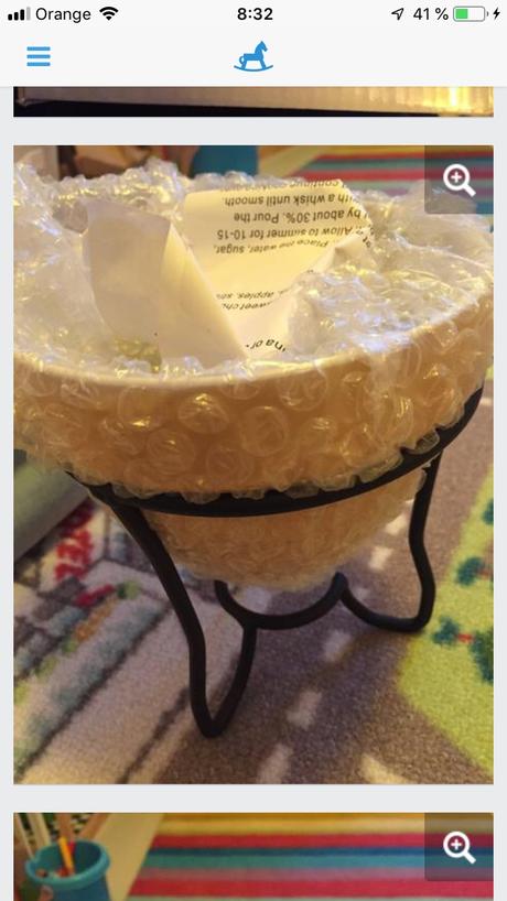 Fondue set na roztopenie cokolady, 