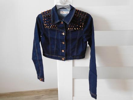 Blue rags  denim -36v, ryflová bundička dámska, 36