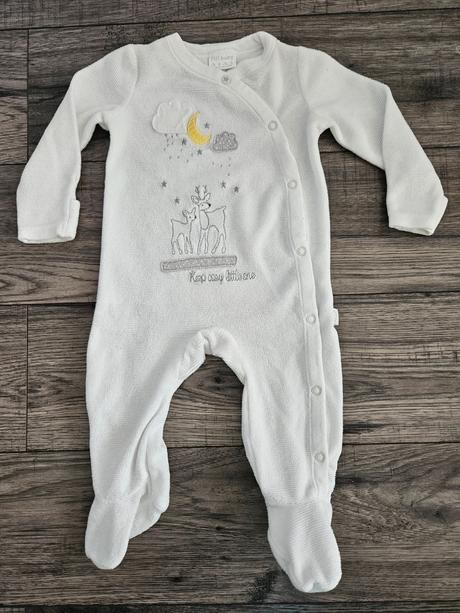 F&f teplý overal pyžamko dupačky 68, f&f,68