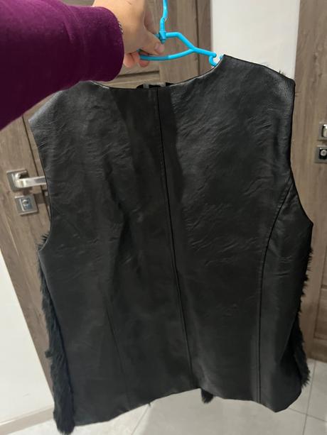 Kožušinová vesta, s