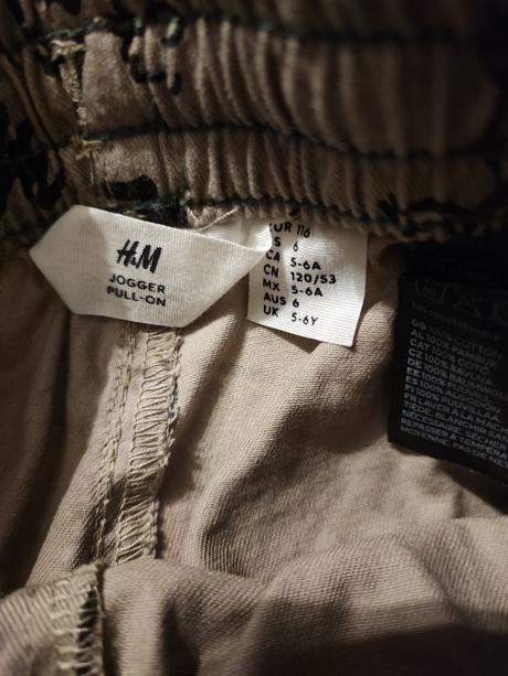 Nohavice, h&m,116