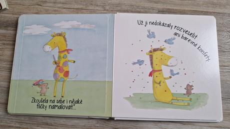 Mala zirafa stratila svoje fliaciky, 