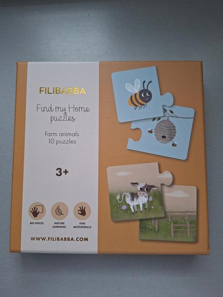 Filibaba puzzle,, nájdi môj domov,,,