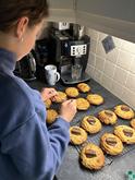 dcera mala v skole predaj kolacikov na charitu. Tak sme spolocne pripravili cookies. Predali sa ako prve 😊

