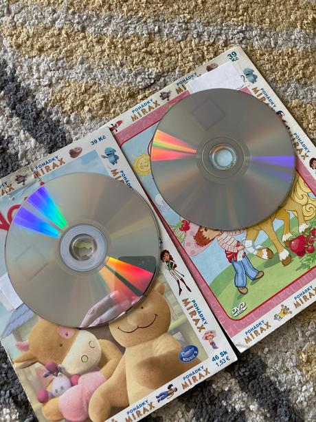 Dvd pohádky mirax 3 ks, 