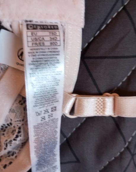 Vystuzena podprsenka - telovy pudrovy odtien, 75d