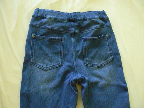 Dievčenské elastické rifle veľ. 146-152, tcm,146