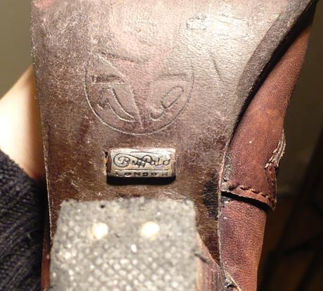 Koženné čižmy buffalo london, 36