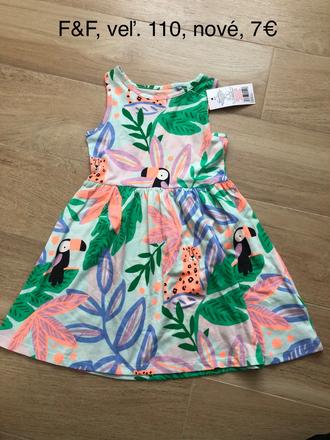 Nové letné šatky, f&f,110
