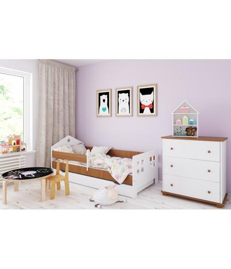 Detská posteľ rôzne veľkosti,farby, šírka (cm): 80,dĺžka (cm): 180