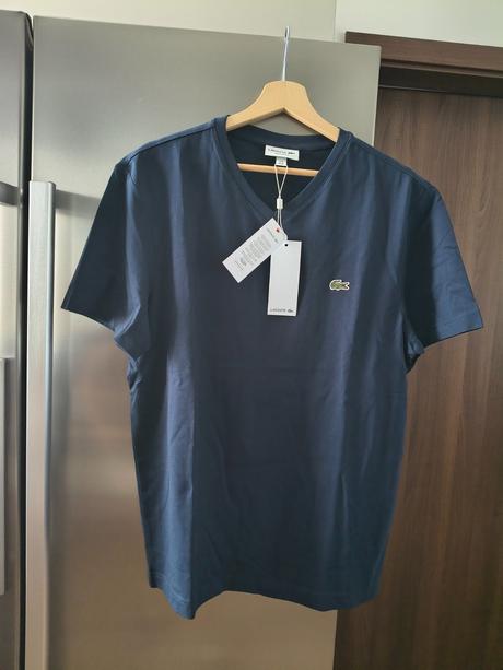 Lacoste pánske bavlnené tričko m, lacoste,m