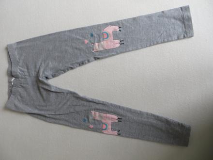 Šedé legíny s mačičkou, 122