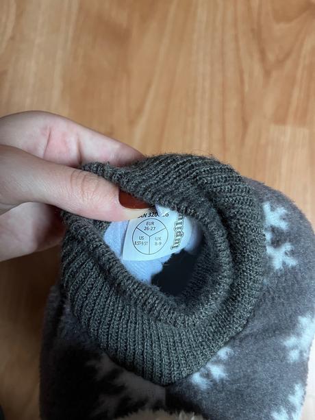 Teplé papuče - 26/27, lupilu,26