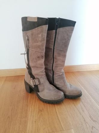 Zimné čižmy kožené, 39