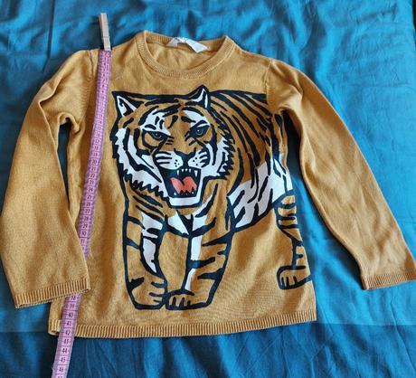Tenky svetrik tiger 110-116, 110