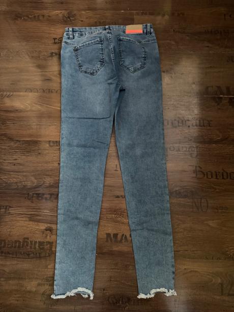 Elastické rifle high waist, takko,s