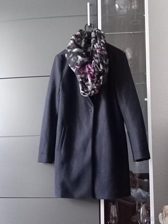 Kabát+ šál, orsay,m