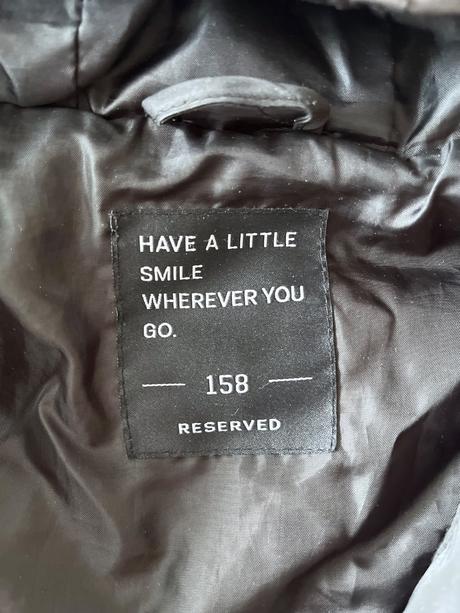 Reserved dlhá zimná bunda vel.158, reserved,158