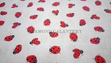 Bavlna režná - lienky , 