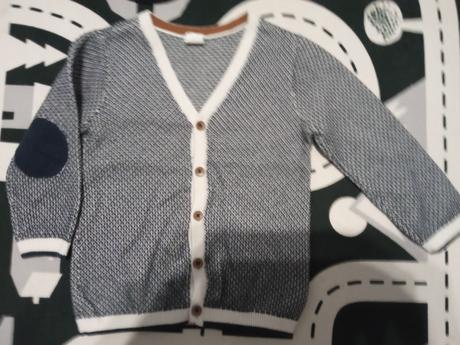 Pletený h&m svetrík elegantný, h&m,86