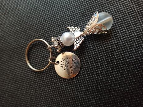 Handmade kľúčenky-anjelikovia na kľúčenku, 