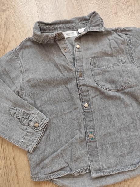 Džínsová košeľa, zara,86