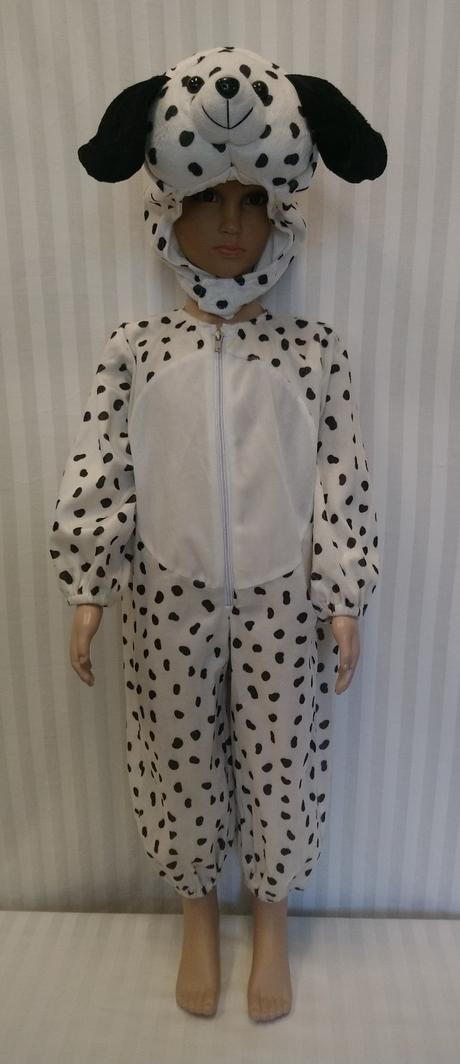 3 dielny kostým dalmatínec, carneval 2-3r, 92-104,