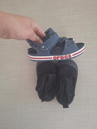 Detske crocs plus topánky do vody, crocs,22