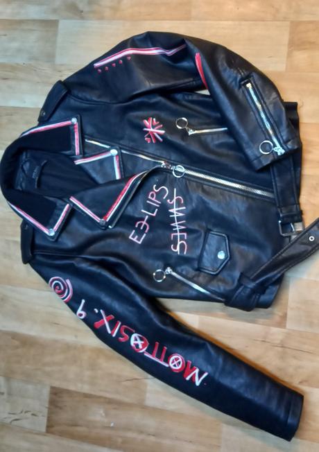 Koženková bunda zara, zara,m