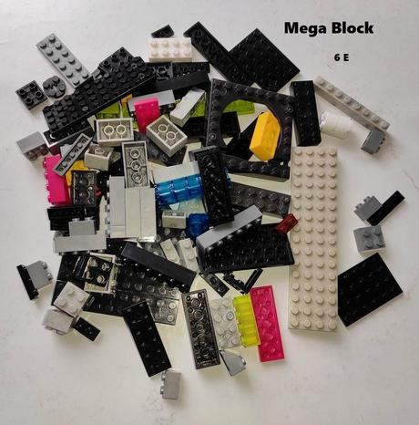 Stavebnica kocky cobi, megabloks a ine,