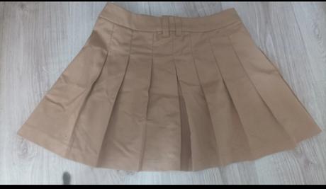 Skladana sukňa, h&m,xs