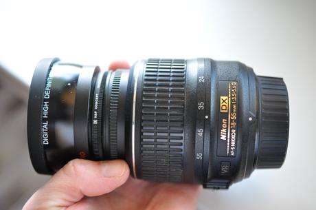Objektiv nikon- nikkor 18 -55 mm, nikon