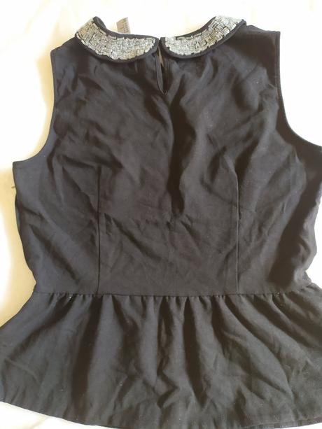 Bluzka peplum, h&m,40