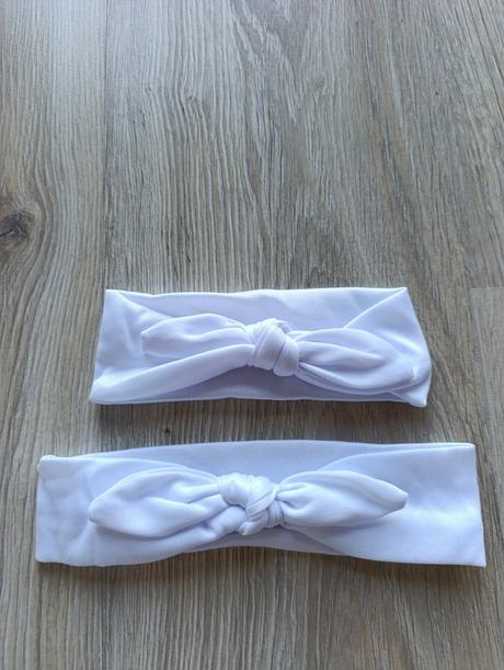 Set jednofarebných čeleniek mama a dcéra-3 farby, 