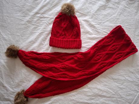 Červený čiapkový set mayoral, mayoral,146