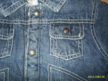 Teplá riflová bundička pre frajera, c&a,68