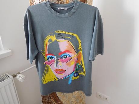 Zara tričko oversize-  s,m,l,xl, bavlnené,, zara,s