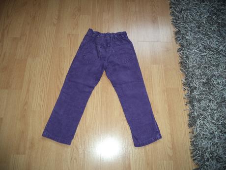 Menčestrové nohavice, teplé, 110, john lewis,110