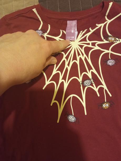 Hallowenska tunika s pavukmi, dopodopo,122