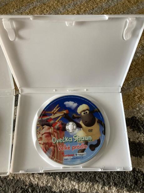 Dvd ovečka shaun velké prádlo, mickeyho klubík, 