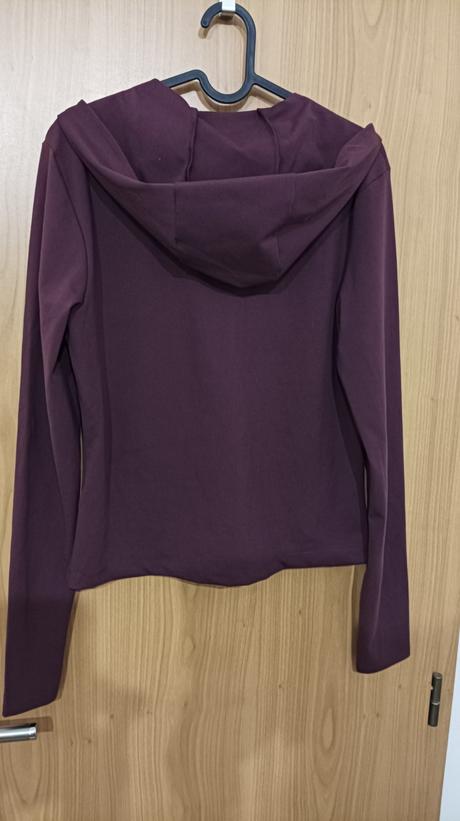 Krásna bordová športová mikina l, h&m,l