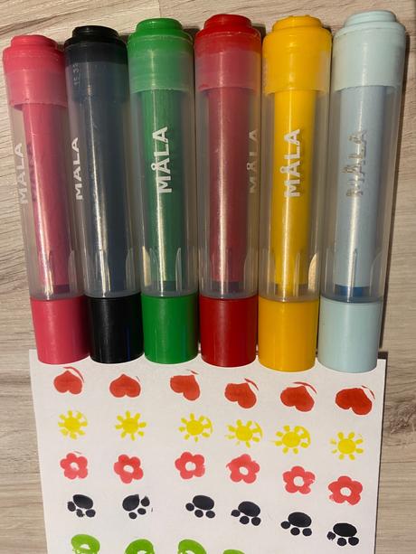 Sada  6 fixiek s pečiatkami, 