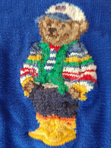 Ralph lauren bear originál ikonický sveter, ralph lauren,116