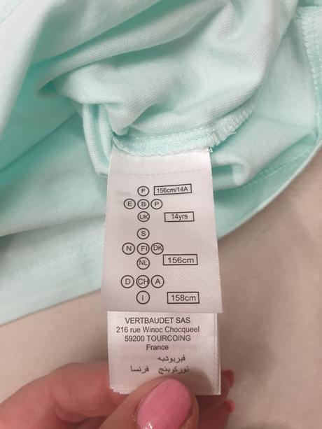 Tričko s flitrami , zn. vertbaudet, vertbaudet,158