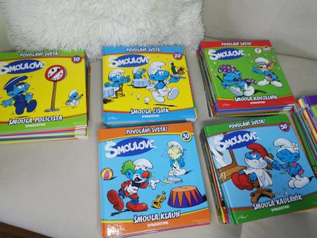 Šmolkovia povolania sveta celá edícia, 