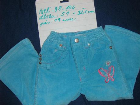 Mencestrove zateplene nohavice, 98