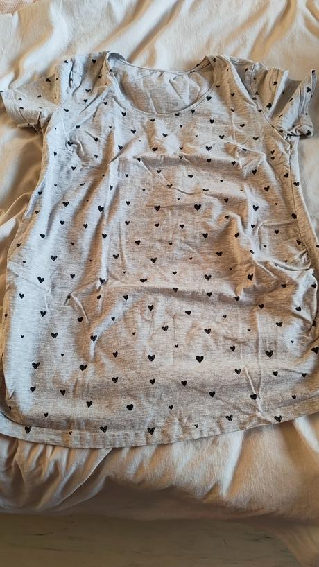 Tehotenské tričko krátky rukáv, h&m,l