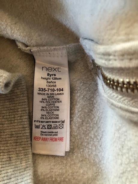 Predĺžená mikina next, next,128