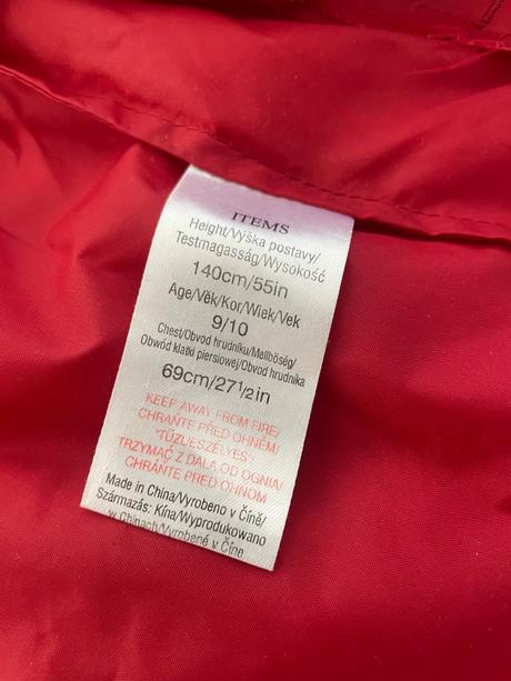 Dievčenská prechodná bunda, 140